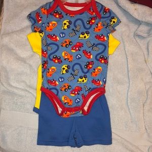 Three-Piece Short Set